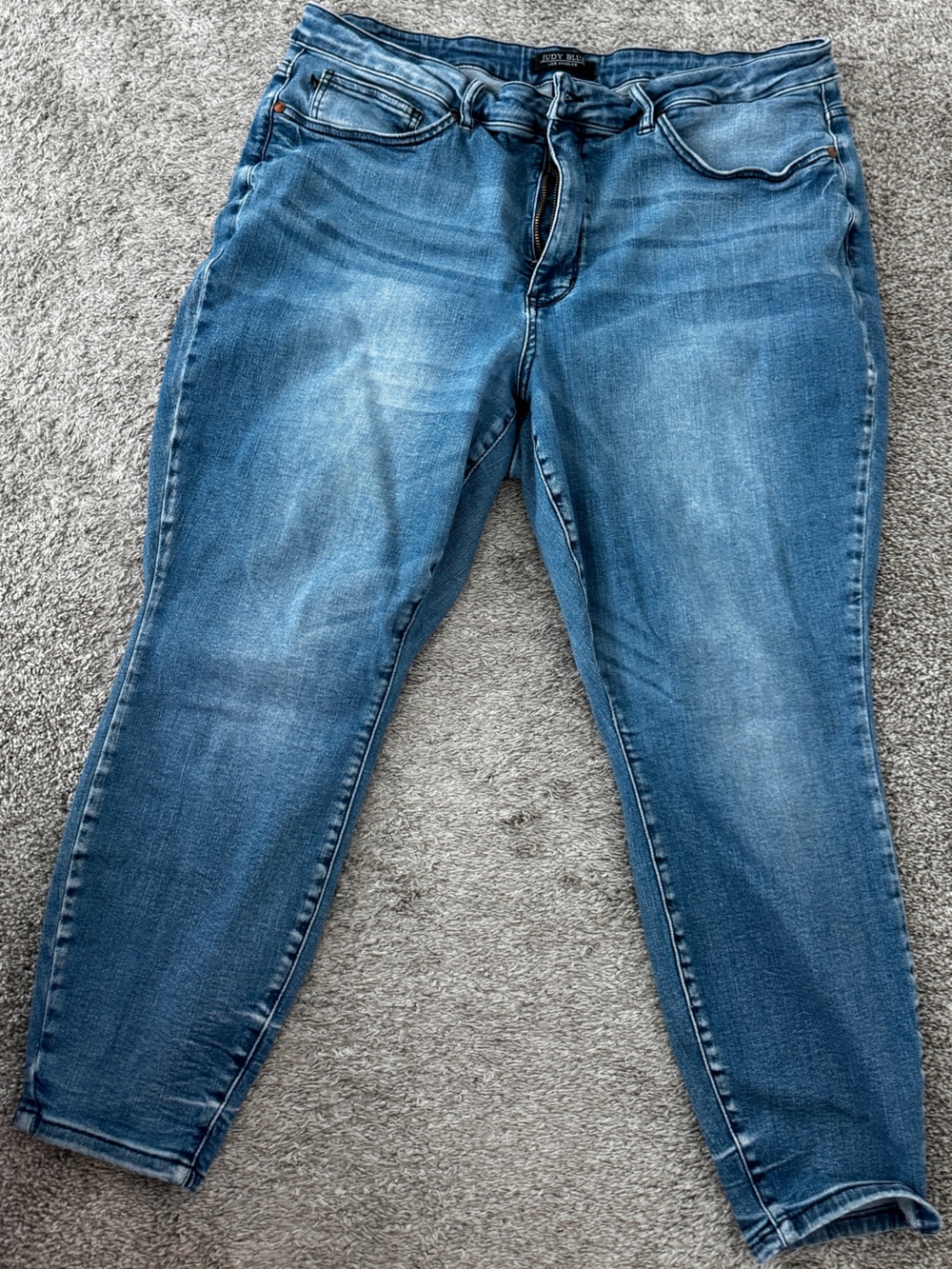 Judy Blue Medium Wash Skinny Jeans 22W